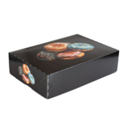 Pudełko 31x22x8 Pączki /Czarne op.150 szt.  57450