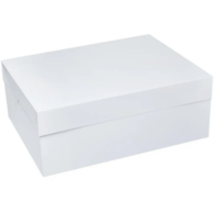 Tortownica papier.  duża 38x38x15cm  b/sz 340g z klapą /SKL **