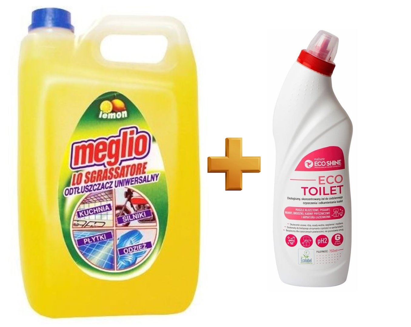 Odtłuszczacz  Meglio 5l + Eco Toilet
