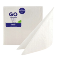 Serwetki 33x33cm  skł. 2-warst.  białe  op.125 szt.   (16)