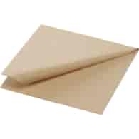 Serwetki 24x24cm  skł. 2-warst.  brązowe Natural Brown  op.300 szt. (8) 1/4  210409   barmańskie