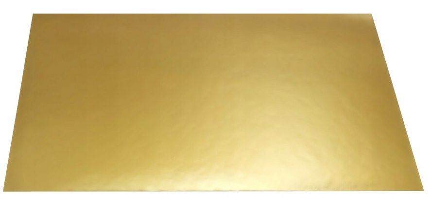 Podkład prostok. 20x30cm  op.10 szt. - złoty