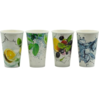Kubek papier.nadruk  400ml  op.50 szt. (12) śr.90mm powl. Fresh Mix (do zimnego)