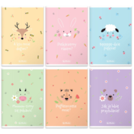 Zeszyt 32k.; linia 2-kol.Herlitz Pastel Cute  300022397