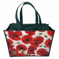 Torba Gam 34x25x15  Maki, laminowana z zamkiem