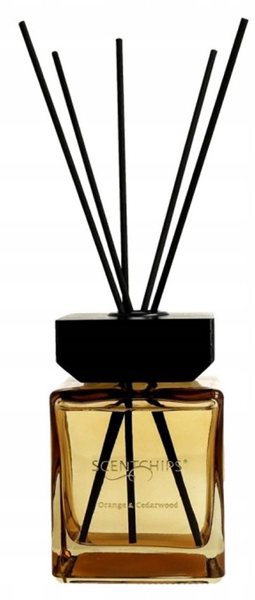 Dyfuzor zapachowy Square Orange&Cedarwood brązowy, 250ml