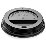 Wieczko 90mm  op.100 szt. (10) KDL12  PS plastik czarne ++  30590