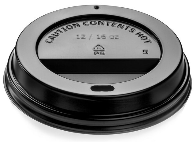 Wieczko 90mm  op.100 szt. (10) KDL12  PS plastik czarne ++  30590