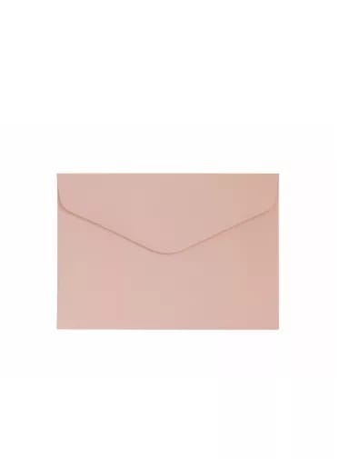 Koperta ozdobna B6  Satyna pudrowy róż, 130g   op.10 szt.