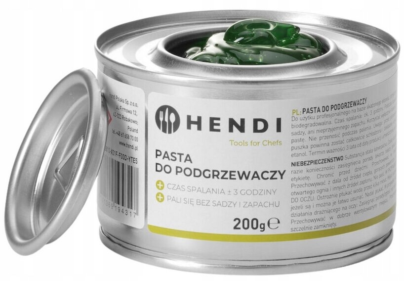 Pasta do podgrzewaczy 200g; puszka; bez knota 194357/194546 (6) (48k)