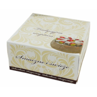 Pudełko 22x22x11cm  Ornament   op.50 szt. P1979