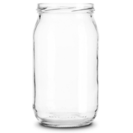 Słoik szklany 900ml  TO82;  zgrz. 8szt. (180)