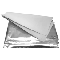 Papier pakowy z aluminium; 35x50cm  op.5 kg  
/dekl.zgodności do kontaktu z żywnościa/
