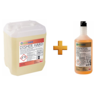 Płyn do zmywarek 12kg  Disher Hard