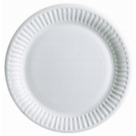 Talerz papier. 23cm  op.100 szt. (12)   OL