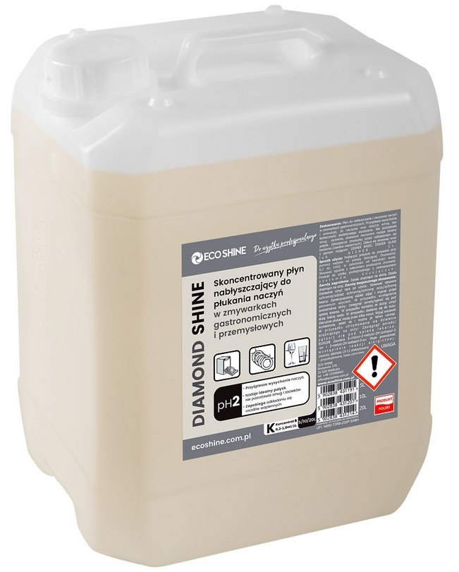Płyn do zmywarek - nabłyszczający 10kg  Diamond Shine