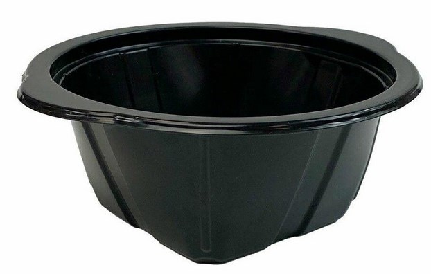 Poj. do zgrzewu na zupę czarny  500ml PP  op.50 szt. (9)  bez uchwytu  05103/3499 zuppo