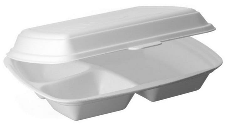 Poj. na obiad  3-dziel.  op.125 szt. (1) XPS biały  MBE/3 ++
