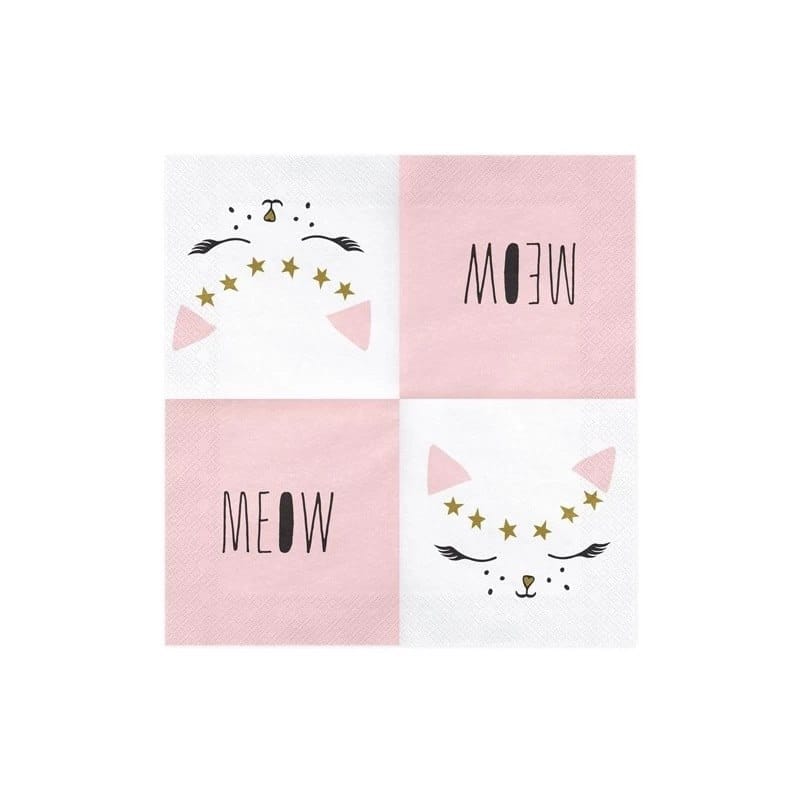 Serwetki - Kotek  op.20 szt. 33x33cm