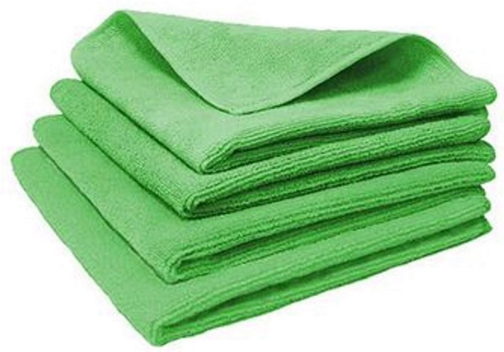 Ścierka z mikrofibry  32x32 uniwersalna HS650  zielona