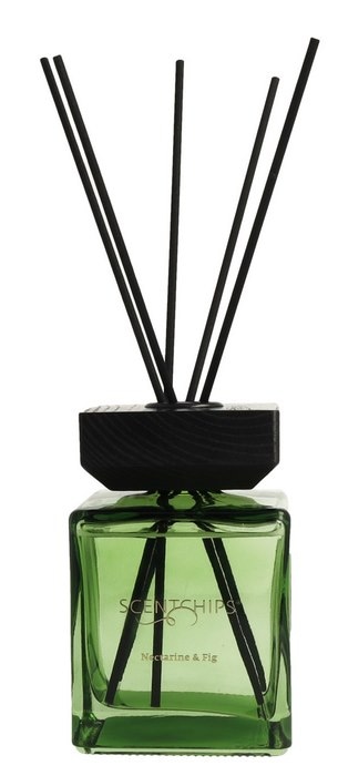 Dyfuzor zapachowy Square Nectarine&Fig zielony, 250ml