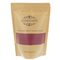 Piasek do świec fioletowy, 250g