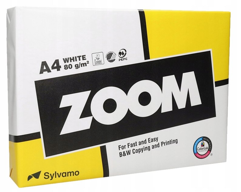 Papier ksero A4  80g Zoom