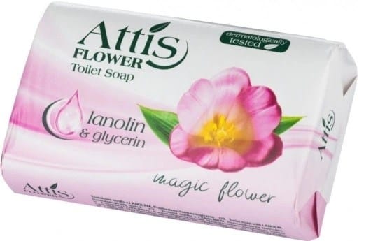 Mydło kostka  Attis; Magic Flower 100g  (kart.60)