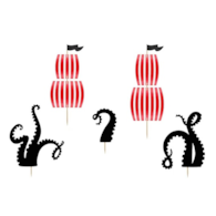 Toppery;  Piraci 13,5-21cm  op.5 szt. **