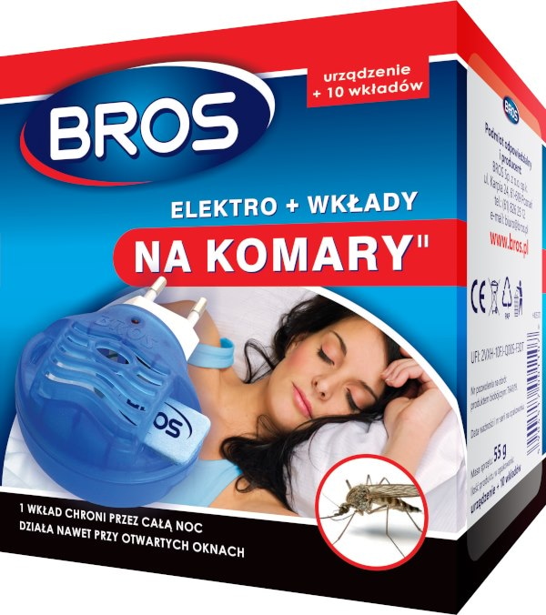 Bros  elektro + 10wkł. komary