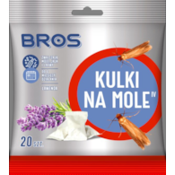 Bros  kulki na mole lawenda  op.20 szt.
