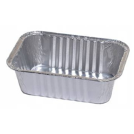 Foremka aluminiowa - prost.  550ml; 15,8x10,8x4,8cm   (R26G)  op.100 szt.  (24)