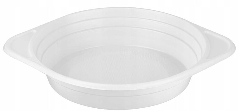 Flaczarka na zupę  350ml PP  op.100 szt. (10) płaska