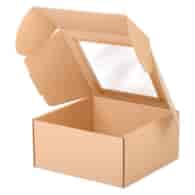 Pudełko z okienkiem 200x200x100 - BOX-05