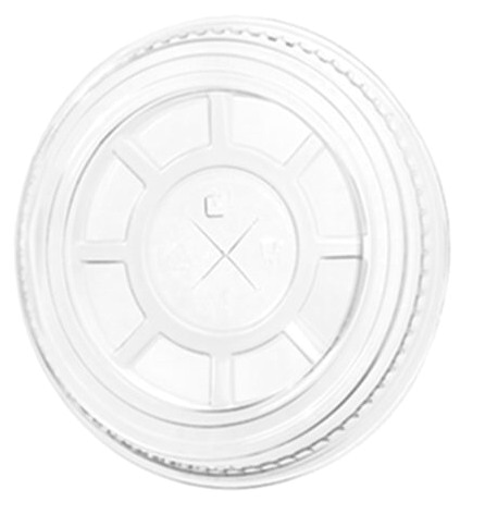 Wieczko PET płaskie z nacięciem  op.50 szt. (16)  śr.95mm  45130