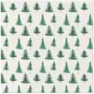 Serwetki 40x40cm flizelinowe skł.  Boże Narodzenie op.50 szt. (8) Conifer Forest
