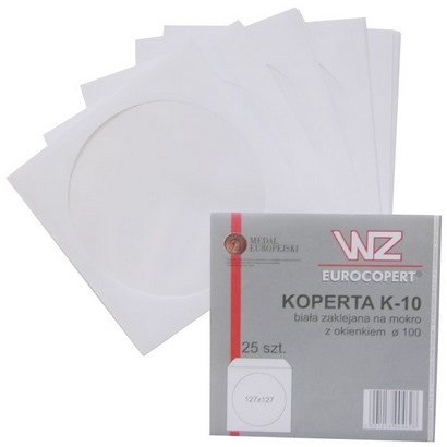 Koperta na  CD K-10 NK  op.25 szt.