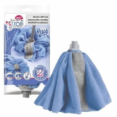 Mop mikrofibra zapas York Rubi; silver Bacteria Stop (klosz)