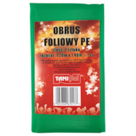 Obrus foliowy molet.PE  120x140, zielony