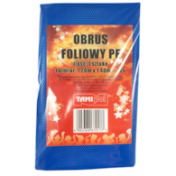 Obrus foliowy molet.PE  120x140, niebieski