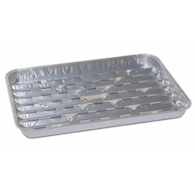 Tacki alum. prost. do grilla 34,1x22,9x2,4cm  op.4 szt.  (100)   A
