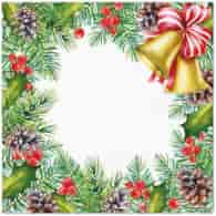 Serwetki - Boże Narodzenie  33x33cm  op.20 szt.  Glory Christmas Frame