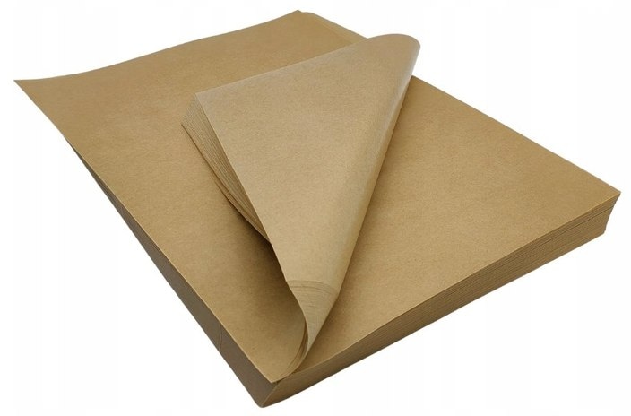 Papier pakowy powl. 30x40cm  op.1000szt.  35g+6PE   BIAŁY  op.5kg   9802