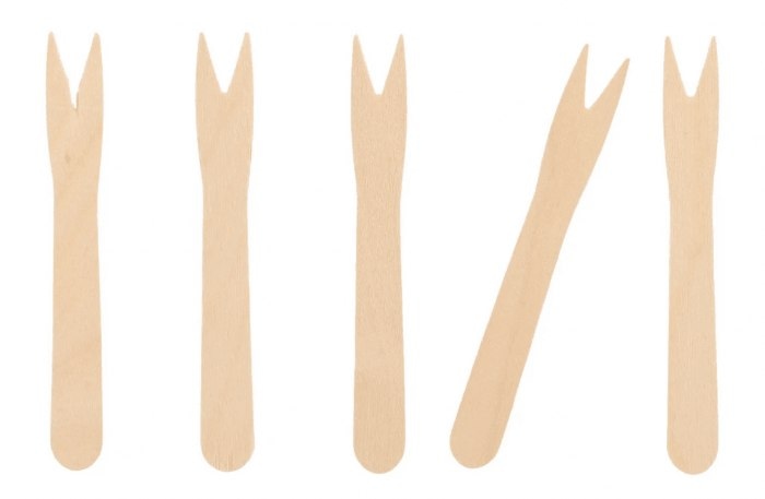 Widelczyk do frytek drewniany  op.1000 szt. (10)  8,5cm