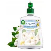 Odświeżacz pow.autom.  Air Wick 24/7 Active Fresh zapas  Kwiat Bawełny & Biały Lotos