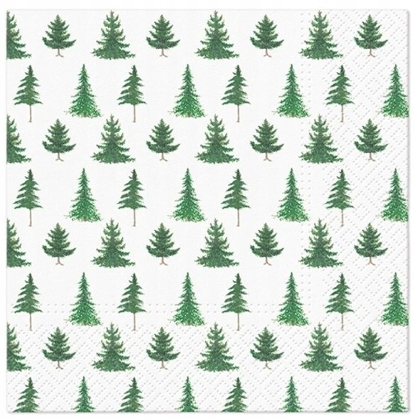 Serwetki - Boże Narodzenie  33x33cm  op.20 szt.  Conifer Forest