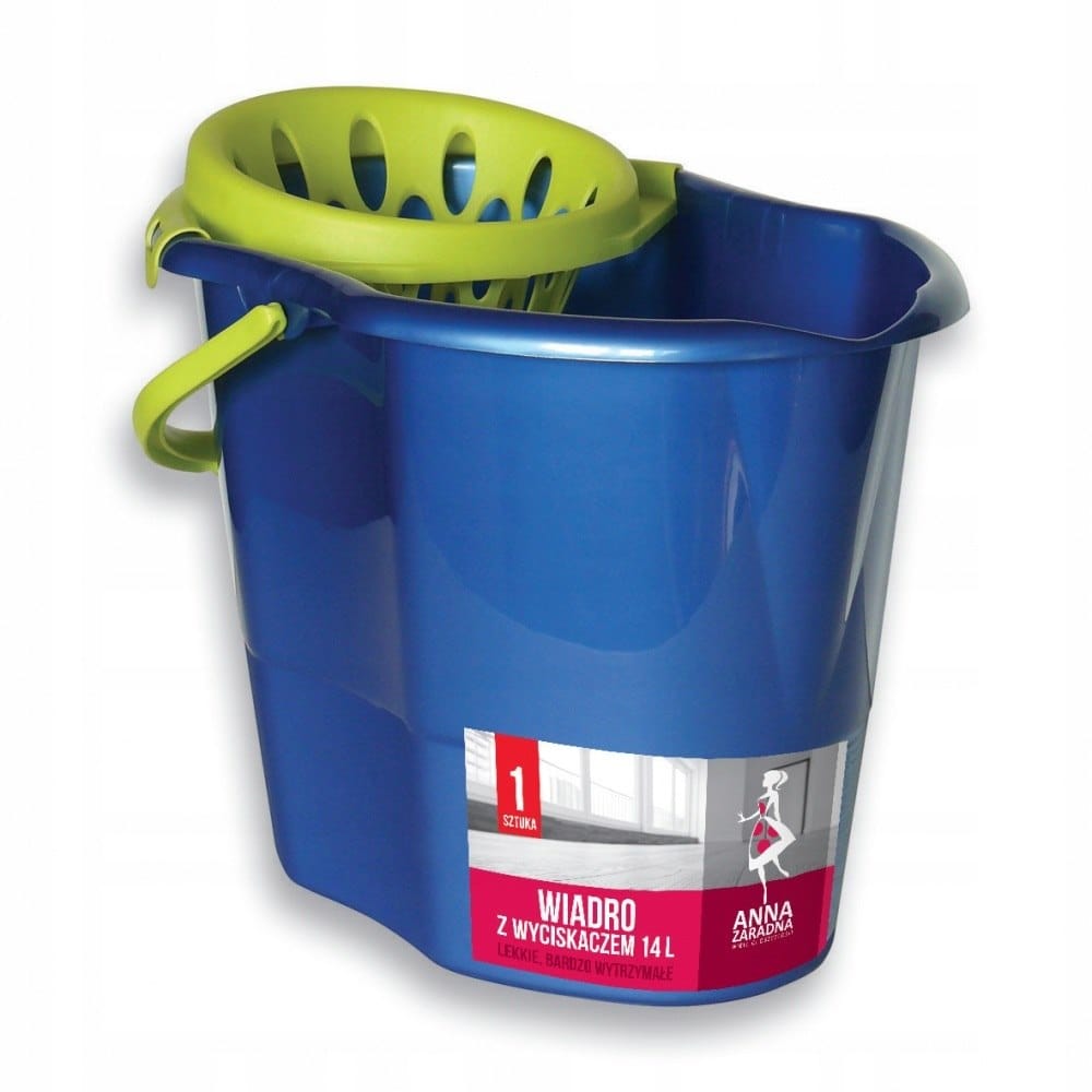 Wiadro 14l z wyciskaczem  Anna Zaradna premium  **