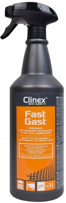 Odtłuszczacz  Clinex Fast Gast 1L rozpylacz
