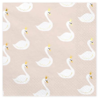 Serwetki - Dziecięce  33x33cm  op.20 szt.  Lovely Swan