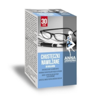 Chusteczki nawilżające do okularów Anna Zaradna  op.30 szt.